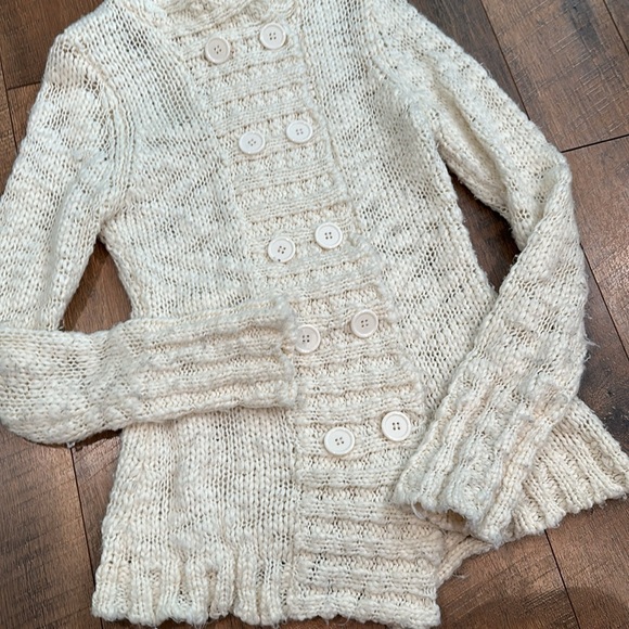 Y2K Wet Seal Crochet Sweater - Picture 2 of 4